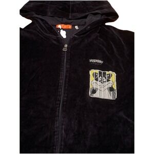 Iceberg History Vintage Full Zip Jacket 3XL Italy Looney Tunes Embroidered